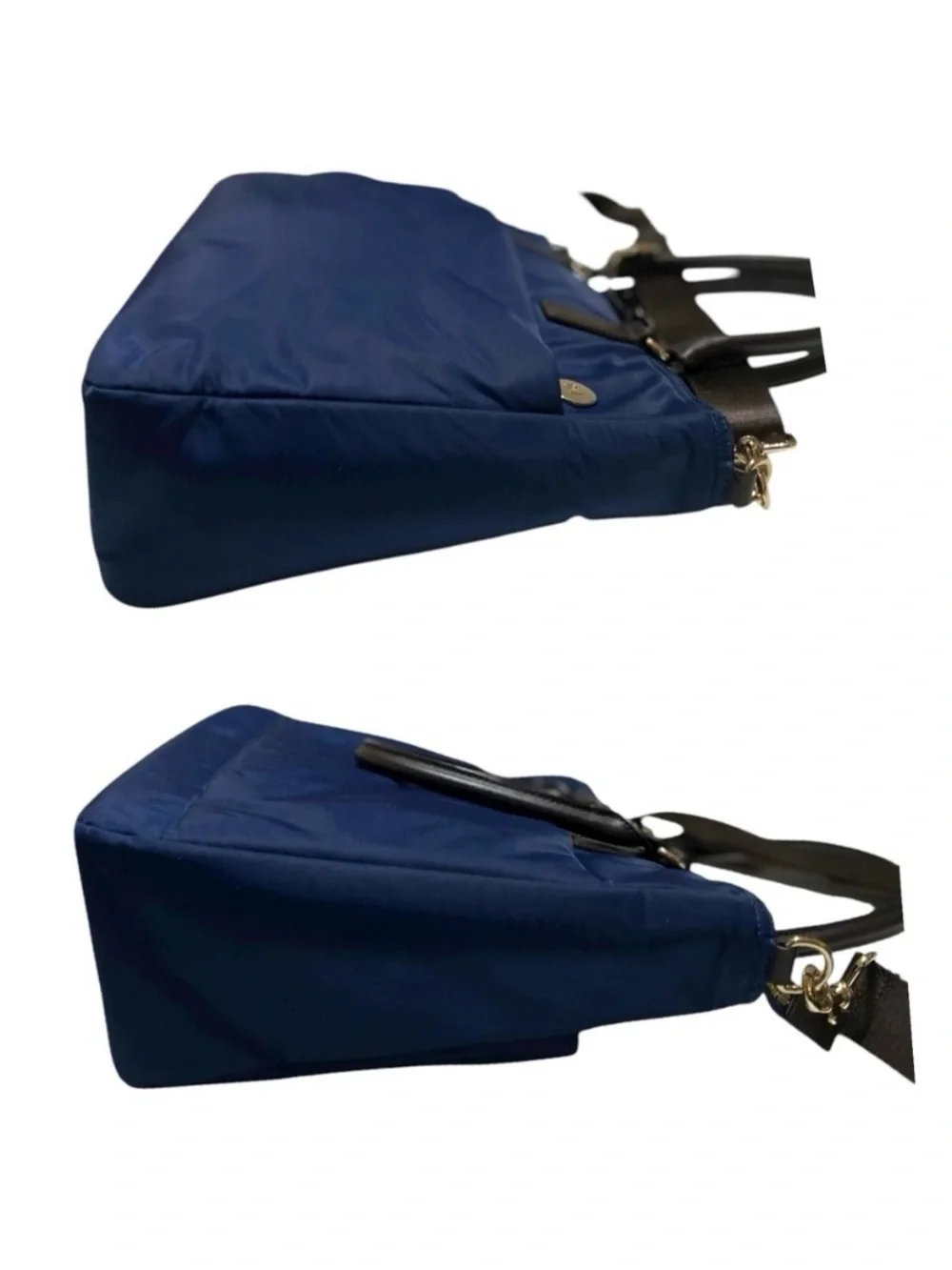 Lo & Sons Brookline Tote Laptop Bag Navy Blue